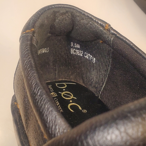 BOC Peggy Black Leather Clogs Women's 9.5 - Picture 8 of 10